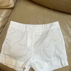 Women's White Shorts